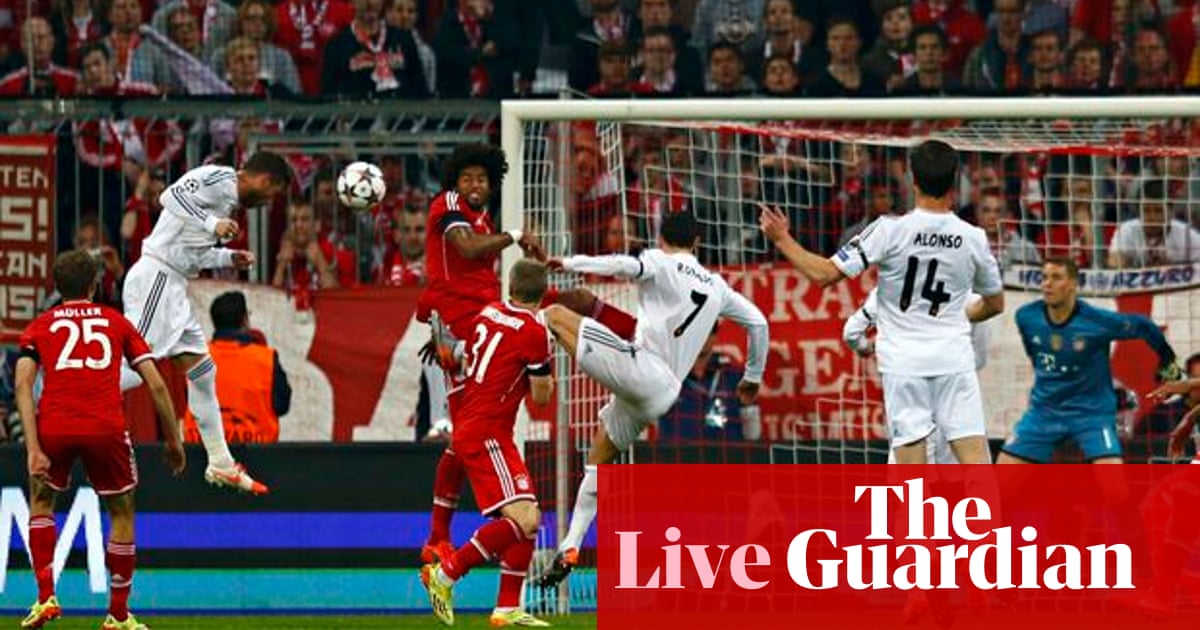Bayern Munich V Real Madrid Champions League Semi Final As It Happened Paul Doyle Football The Guardian