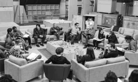 JJ Abrams conducts a cast reading for Star Wars: Episode VII.