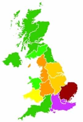 Smog Alert Very High Air Pollution Levels Spread Across England Environment The Guardian