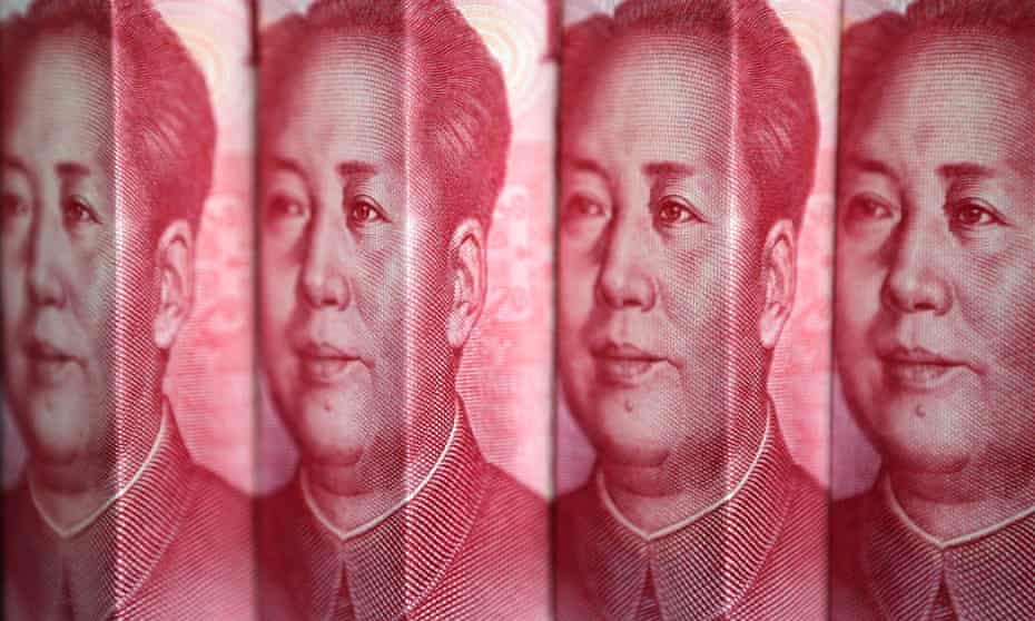 Chinese 100 yuan banknotes. How will bitcoin fare in the country?