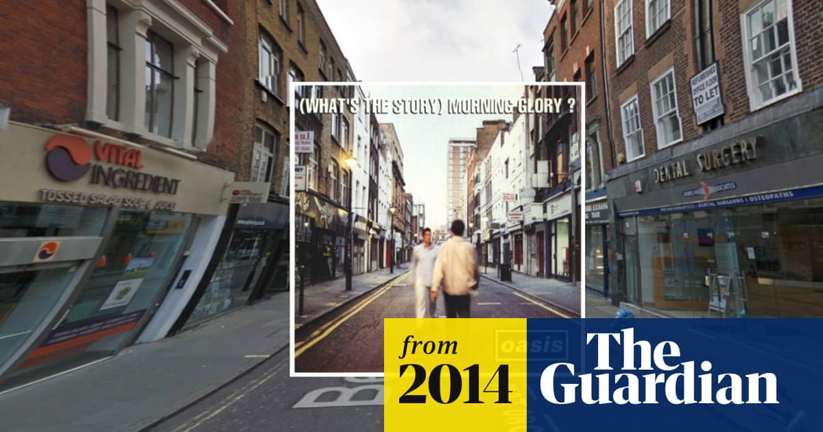 Classic album covers in Google Street View – in pictures