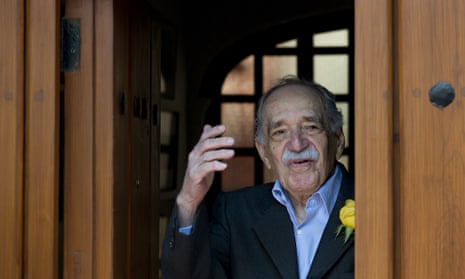 Gabriel García Márquez on his birthday in Mexico City.