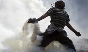 Egypt protestor