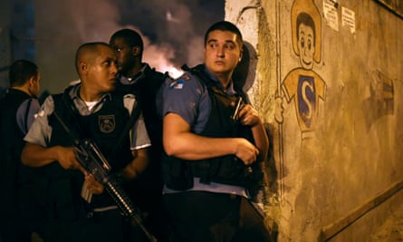 Violent protests broke out in a favela near Copacabana this month after a resident was killed in clashes with the army.