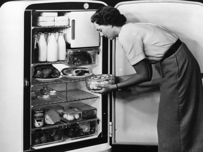 1950s refrigerator energy online consumption