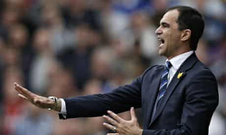 Everton's Roberto Martínez has insisted that 'with time you can achieve anything'