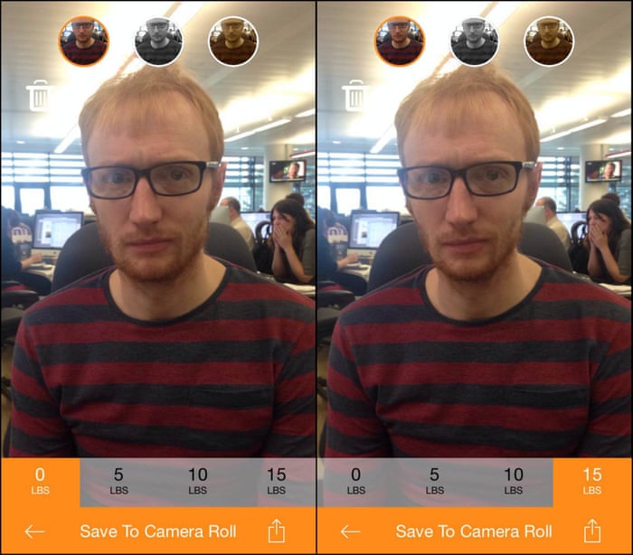Skinneepix The Ugly Truth About The Selfies App That Makes You Look Thinner Apps The Guardian