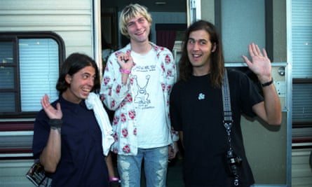 Nirvana: Dave Grohl, Kurt and Krist Novoselic.