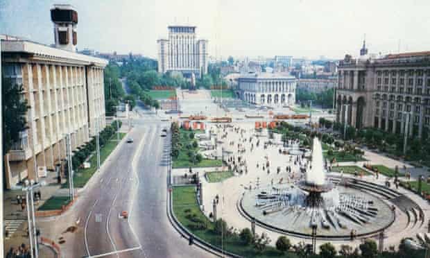 Independence Square back when it was known as October Revolution Square