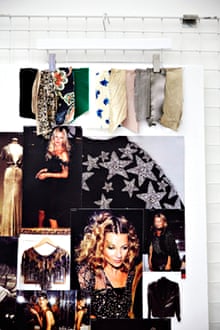 Kate Moss's moodboards.