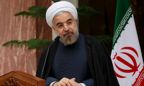  Iranian President Hassan Rouhani attends in Tehran, Iran. 