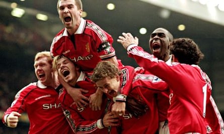 Manchester United beat Liverpool 1999
