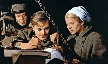 Omar Sharif and Julie Christie in the film Doctor Zhivago