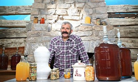 Sandor Katz shot at his new Foundation for Fermentaion in Tennessee.