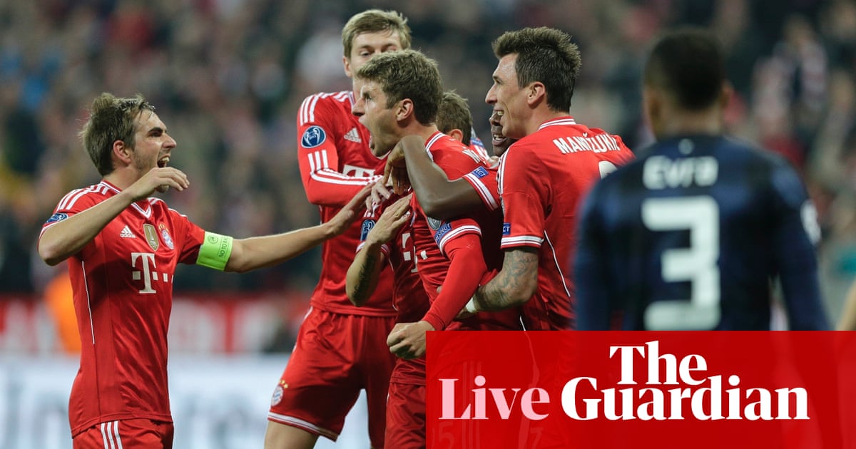 Bayern Munich Vs Manchester United Results Bayern Munich v Manchester United - as it happened | Football | The