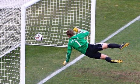 German goalline technology is being used at the 2014 World Cup to prevent controversies such as this