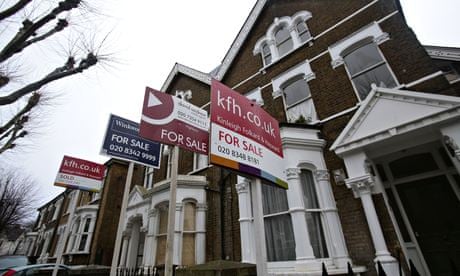 For sale signs in north London
