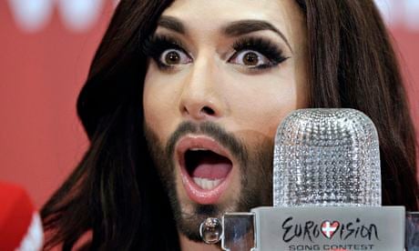 Eurovision winner 2014 Conchita Wurst of Austria