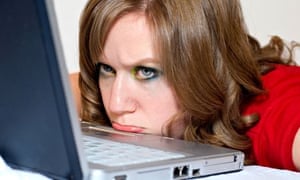 Image result for images of pretty women frustrated with computers