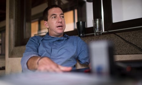 Glenn Greenwald at his home in Rio.