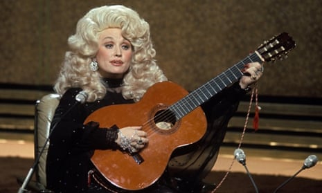 Dolly Parton on The Russell Harty Show in 1977.