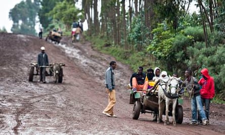 Farmers in Hulbera, Kofele.