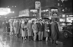 Bob Collins: bus queue