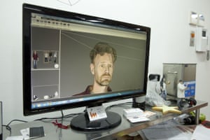 Tim Dowling 3D: 3D model of Tim Dowling made at iMakr