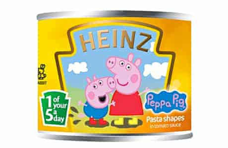 Těstoviny Heinz nebyly typem potravin, které měla původní kampaň pět dní na mysli.