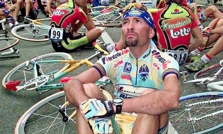 Marco Pantani: disgraced great of cycling.