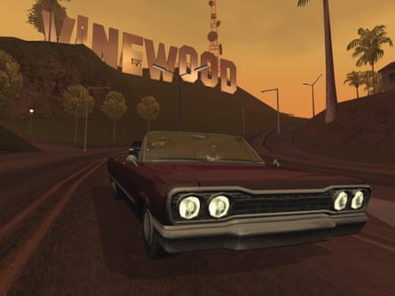 Grand Theft Auto: San Andreas.