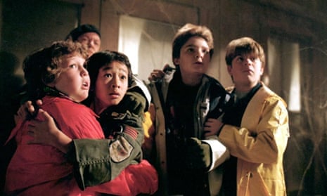 The cast of The Goonies.