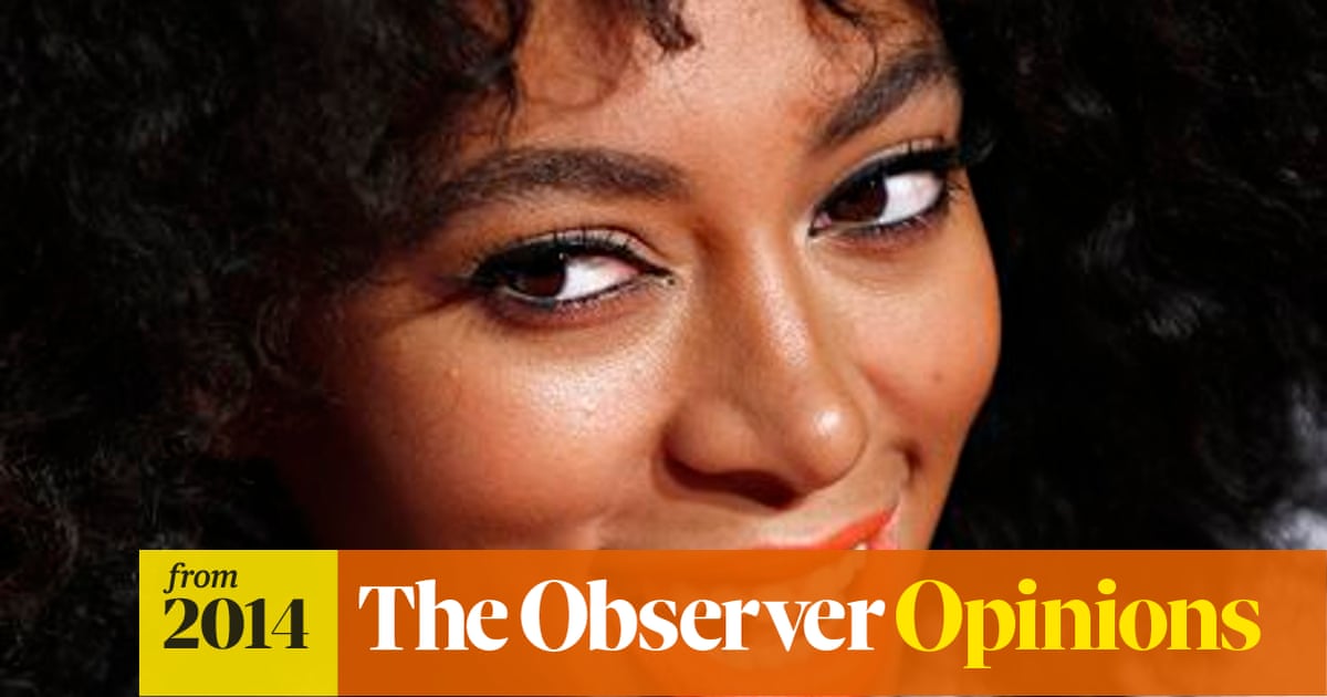 Solange and Jay-Z: it's simply not the same if a man is hit by a woman | Barbara Ellen | The Guardian Solange and Jay-Z: it's simply not the same if a man is hit by a woman | Barbara Ellen | The Guardian