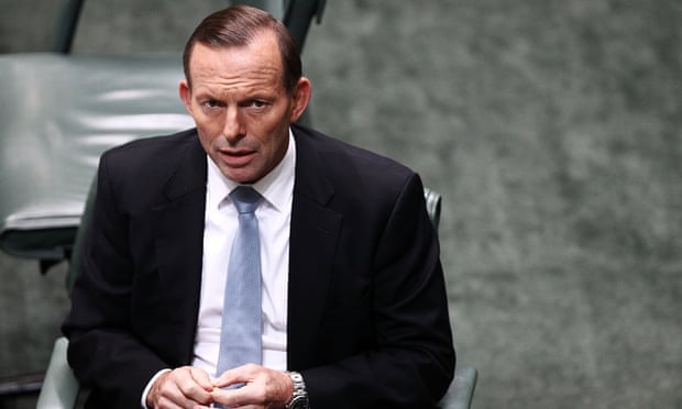 The prime minister, Tony Abbott, in the House of Representatives question time at Parliament House the day after the Coalition's first budget was delivered