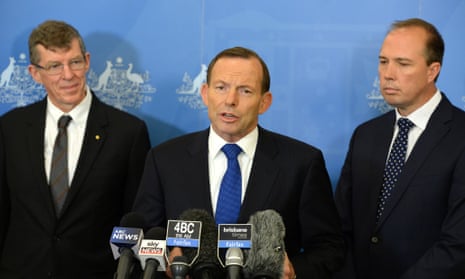 Ian Frazer, Tony Abbott, Peter Dutton