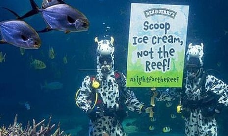 Ben & Jerry's Great Barrier Reef campaign