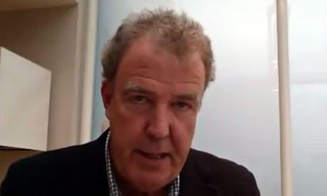 Jeremy Clarkson appealing for forgiveness for using the N-word