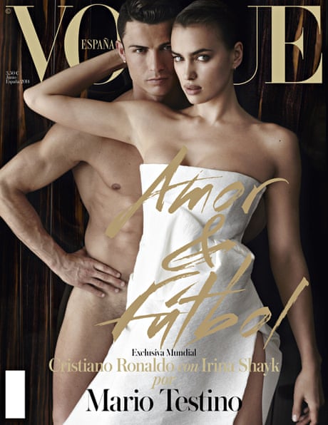 Ronaldoo Xxx Videos - Cristiano Ronaldo's Vogue cover: why he couldn't keep his clothes on |  Fashion | The Guardian