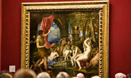 Goddesses … Diana and Actaeon by Titian