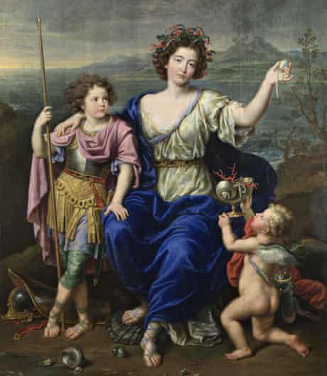 Goddesses … The Marquise de Seignelay and Two of her Sons