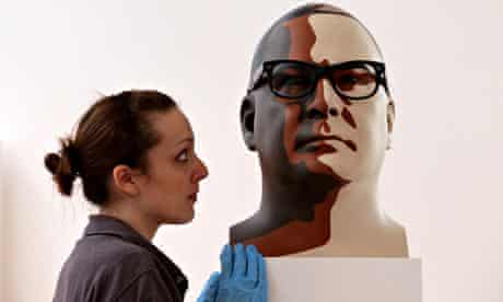 Artist Julian Opie Exhibition Opens In Bath