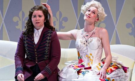 Tara Erraught as Octavian and Kate Royal as the Marschallin in Der Rosenkavalier