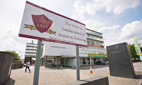 London School of Science and Technology where the Guardian investigated alleged public funds misuse