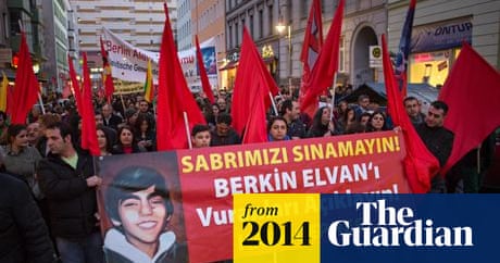 man shot dead at funeral as police and