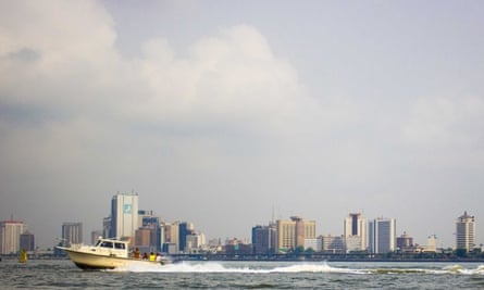 The Lagos skyline.