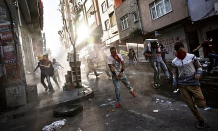 Istanbul Clashes Leave Second Person Dead Turkey The Guardian