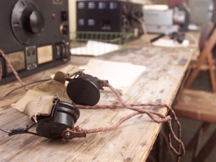 Listening devices used at Bletchley Park during the second world war.