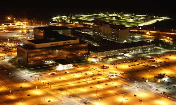 The headquarters of the US National Security Agency.