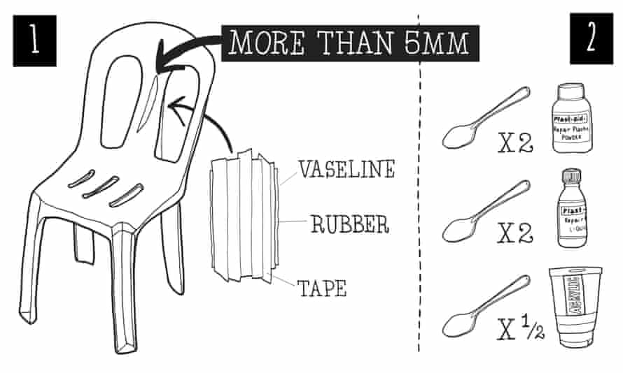 how to mend a plastic chair live better the guardian