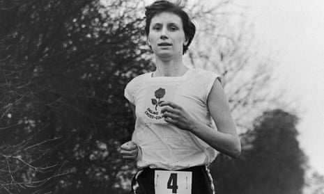 Diane Leather in 1956. Two years' earlier she ran a mile in less than five minutes